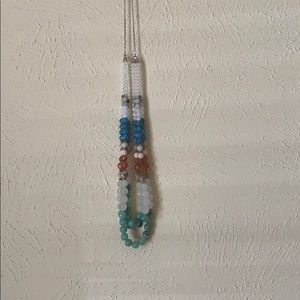 Lovely beau real colored necklace